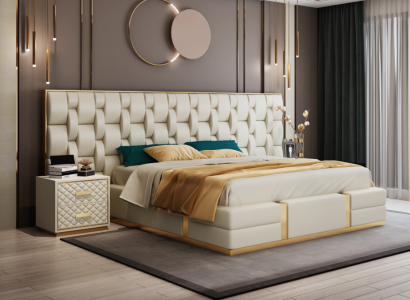 Bed Upholstery Design Luxury Double Beds Sleep Room Hotel Bed new